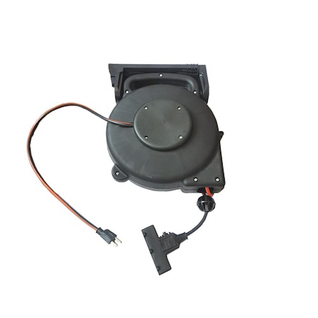 K-Tool International 50 Ft Retractable Triple Tap Reel KTIXD73341